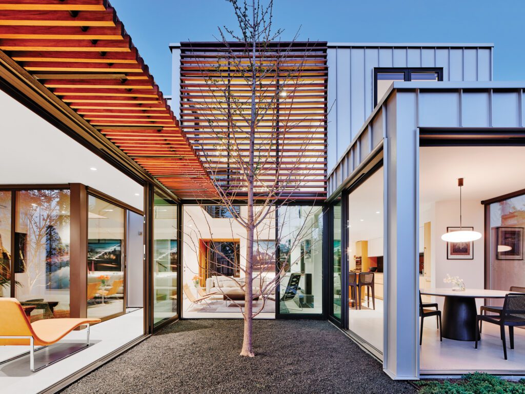 餐厅大理石台由Piero Lissoni制作