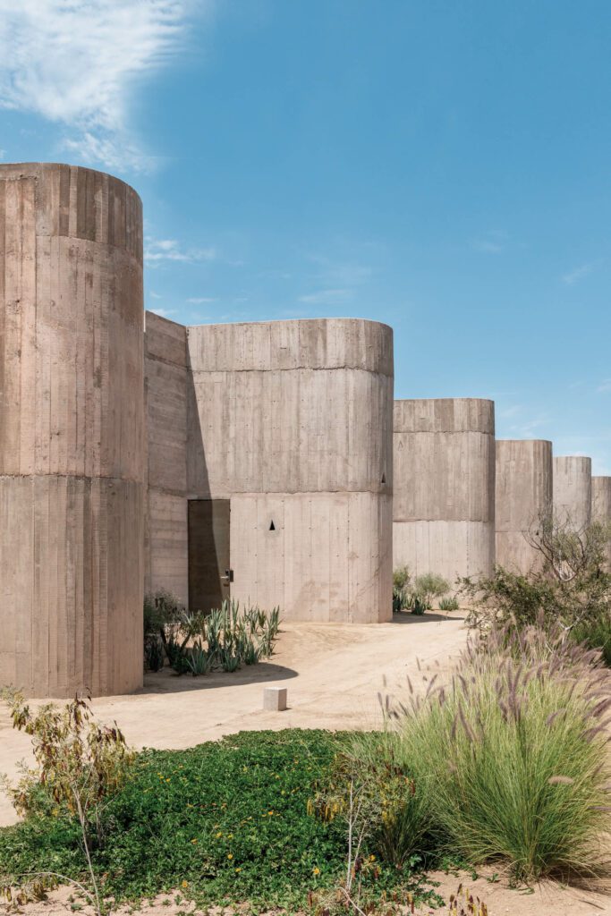 曲流混凝土量定义院子侧客房翼