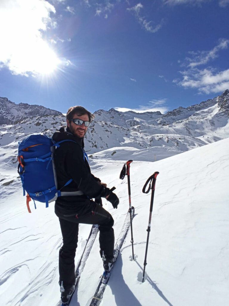 多西尼全赛季上山照片由David Dolcini提供