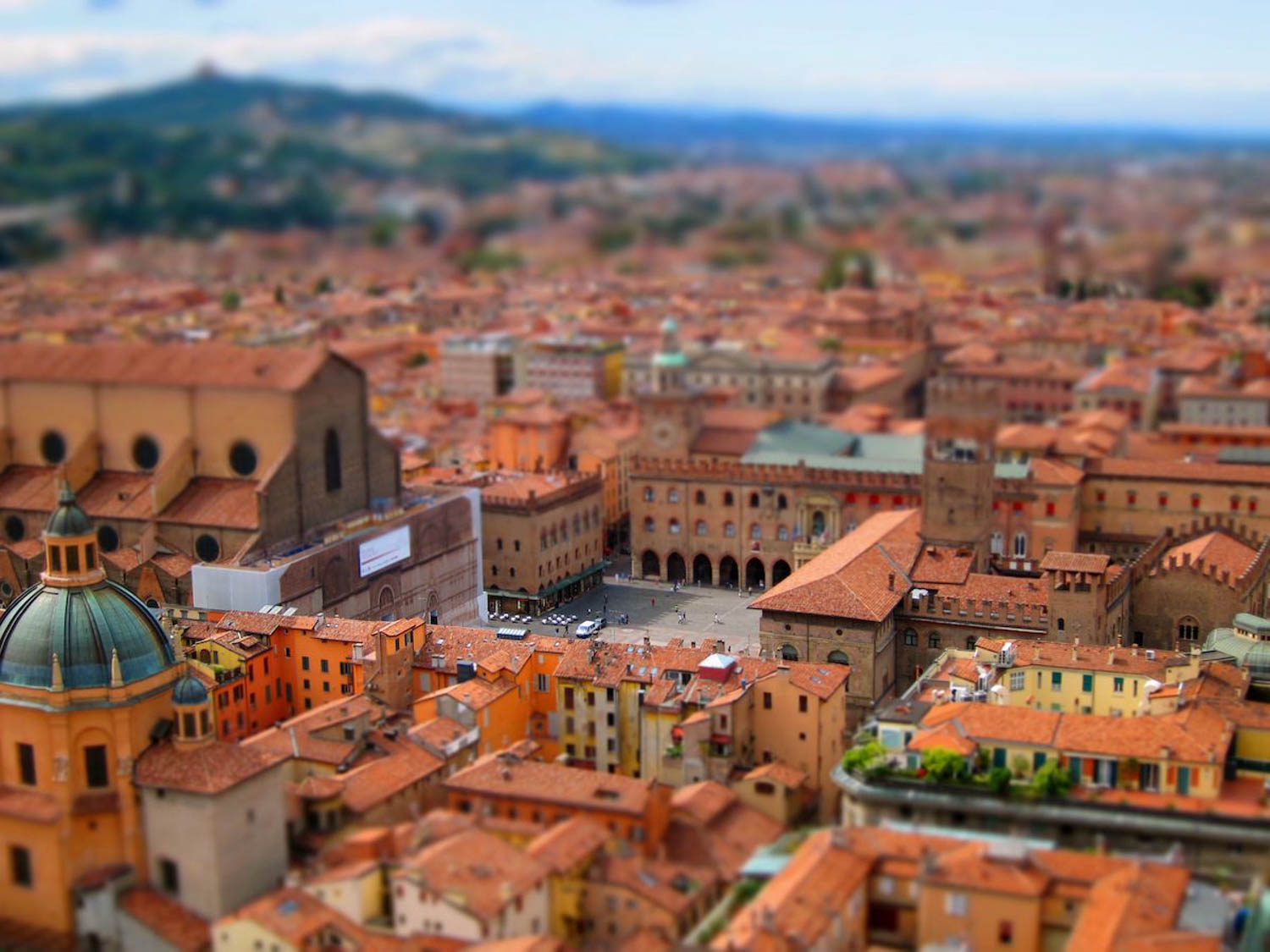 横拍博洛尼亚意大利