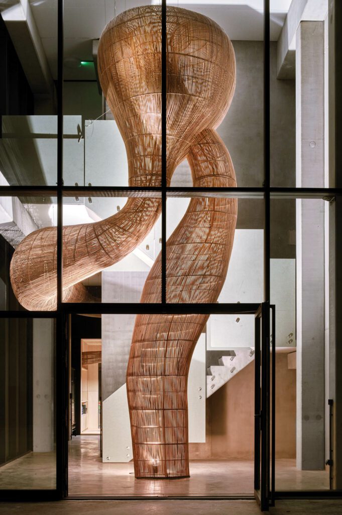 生物形态安装透视窗