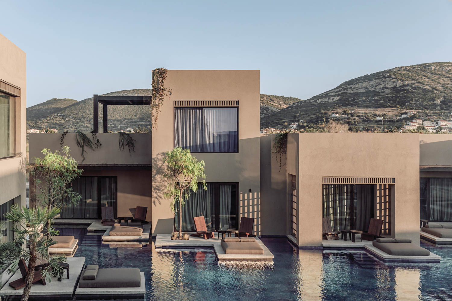 CasaCook Samos外观环绕池