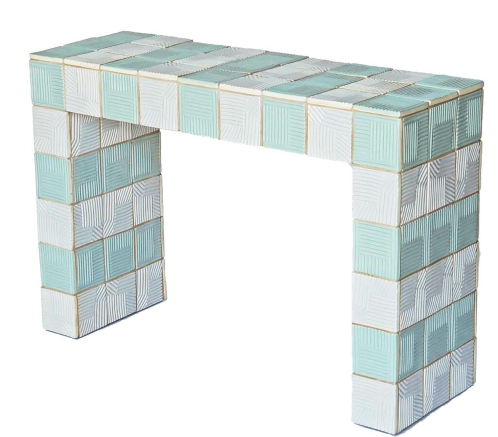 白海绿色板块搭建