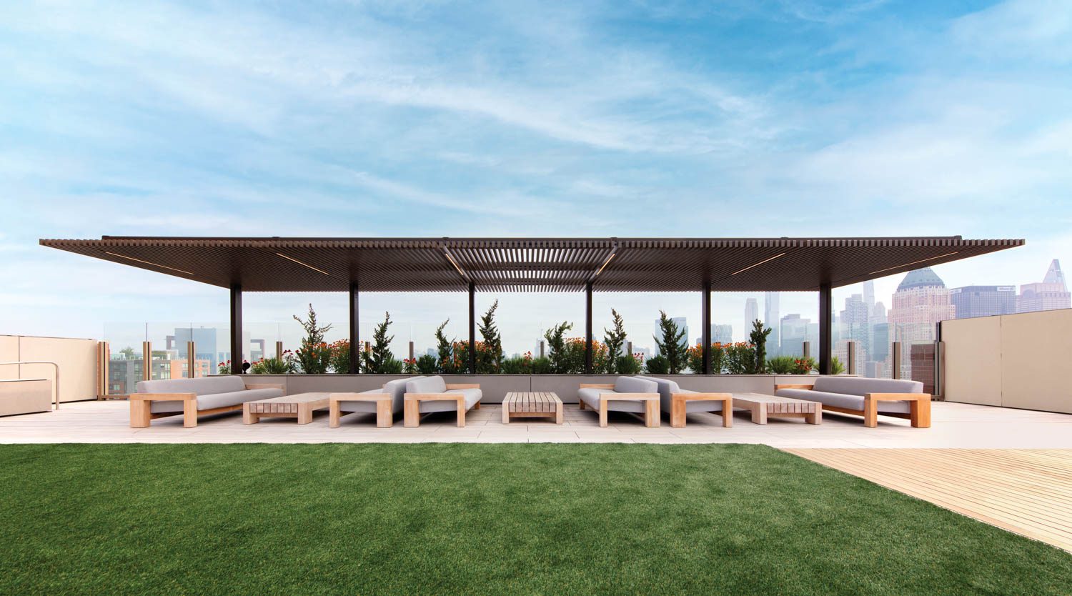 房顶梯田带扫荡视图