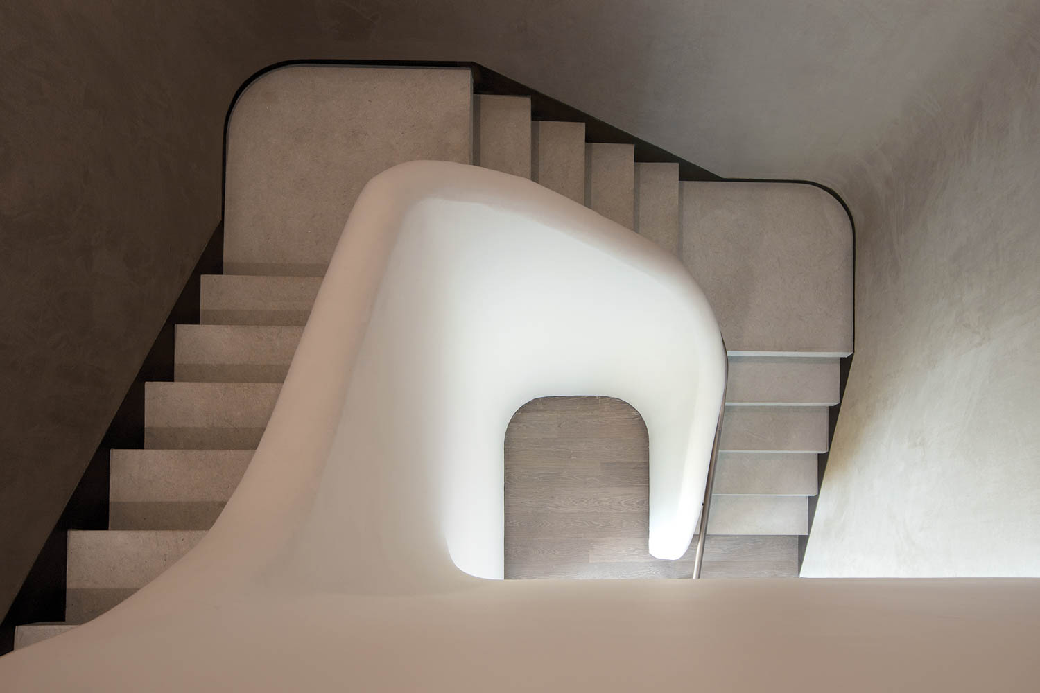 测试阶梯通向阳台