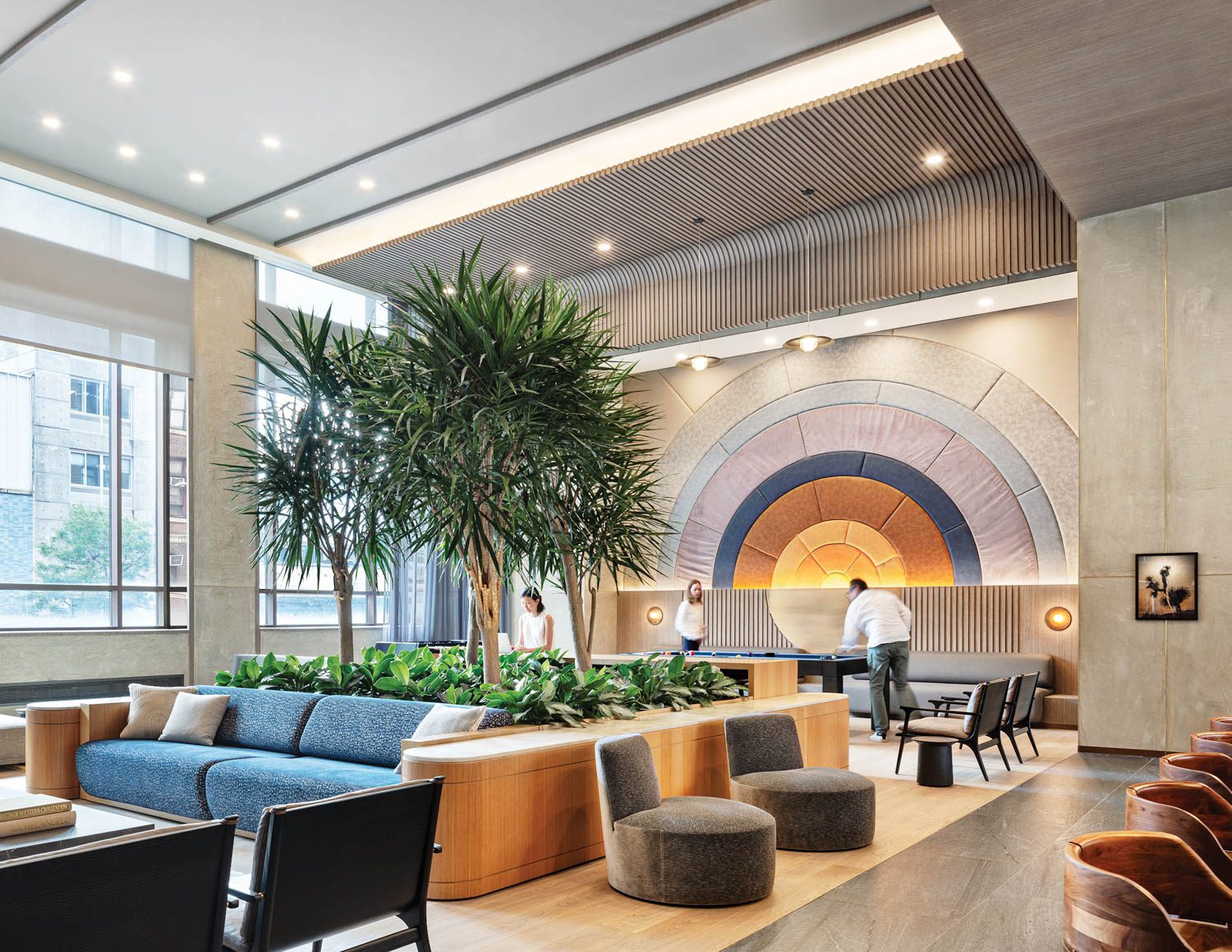 抽象太阳-运动布局