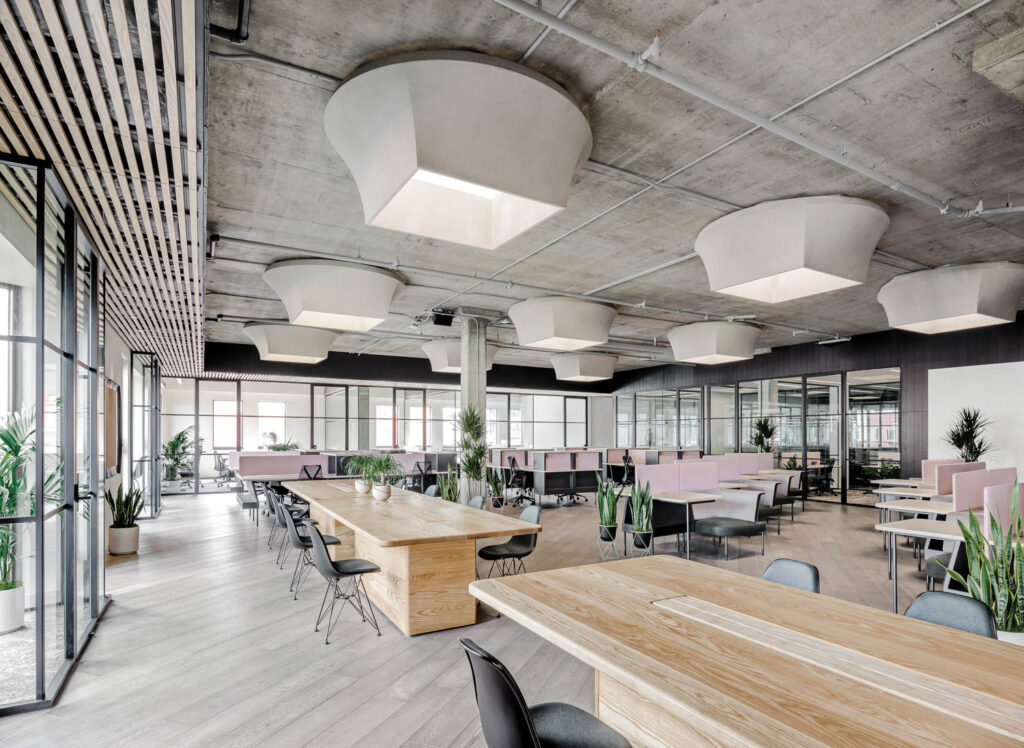 Canopy Jackson广场内的工作空间Yves Behar