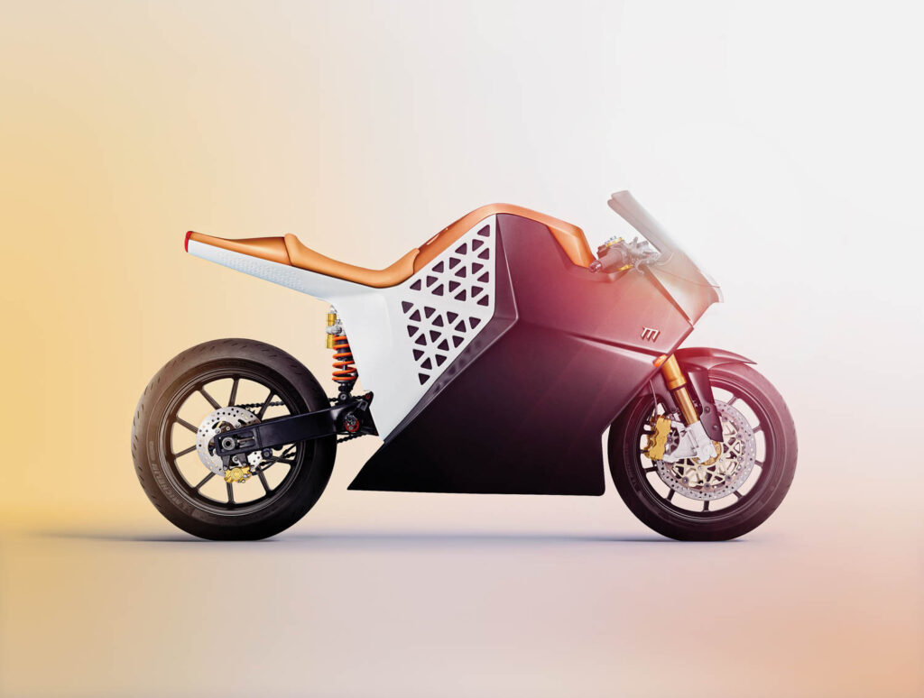 橙红色电池电机