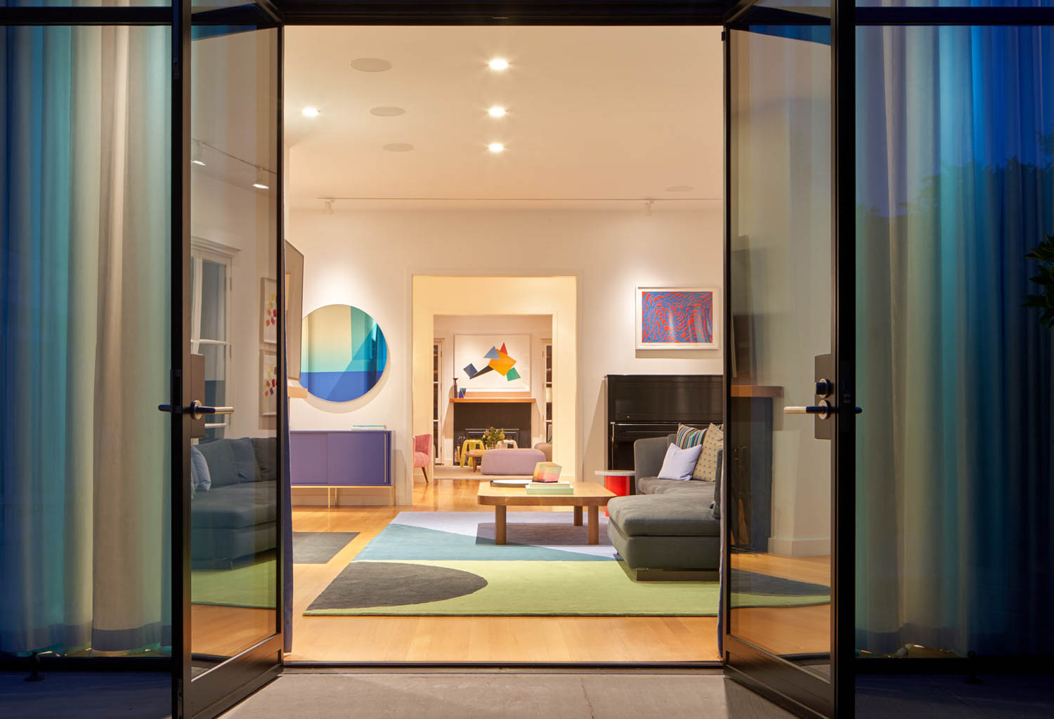 风景客厅 从法兰西开放黄昏