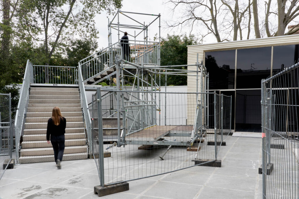 奥地利威尼斯比农馆脚架