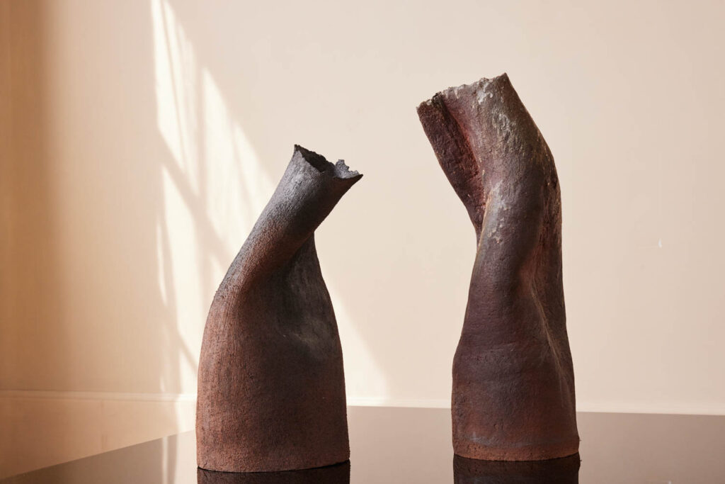 Ludmillabalkis制作二首雕像