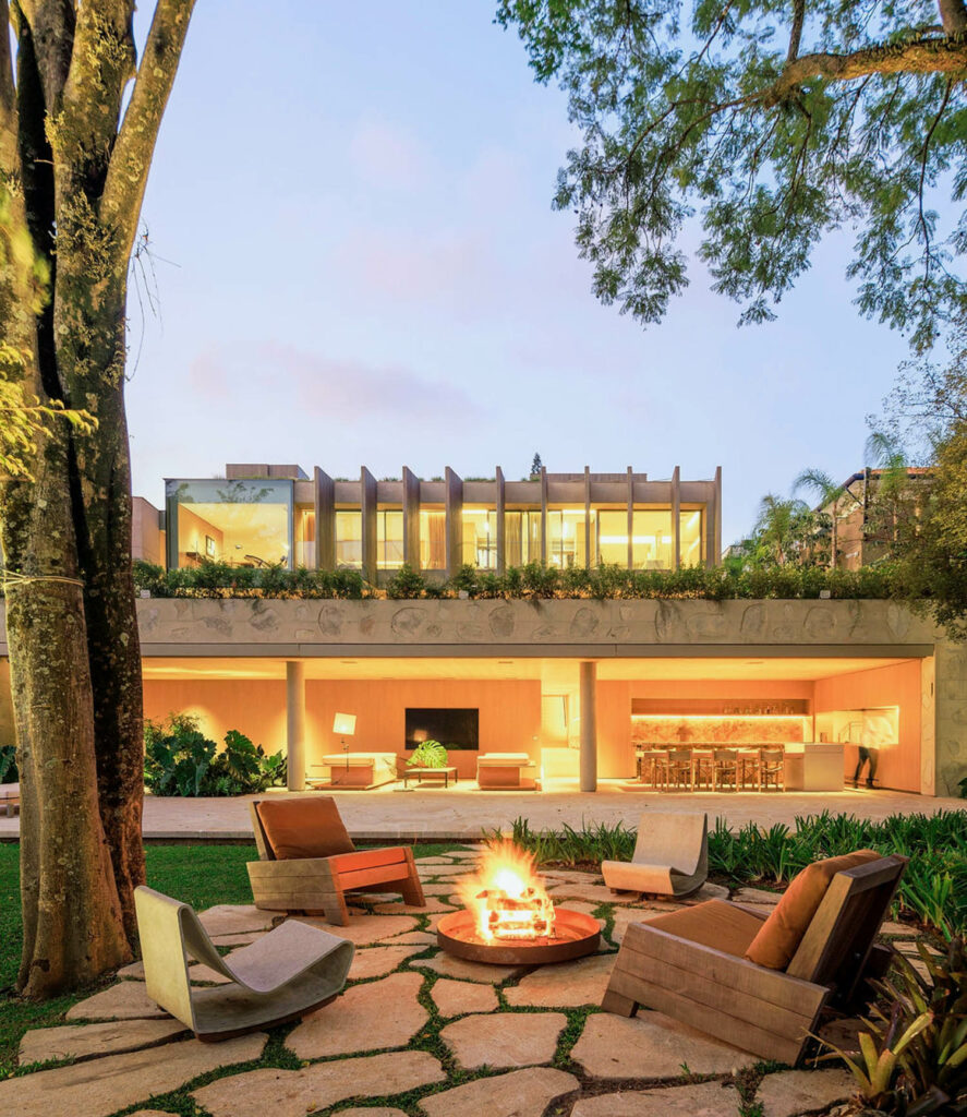 室外休息区热带