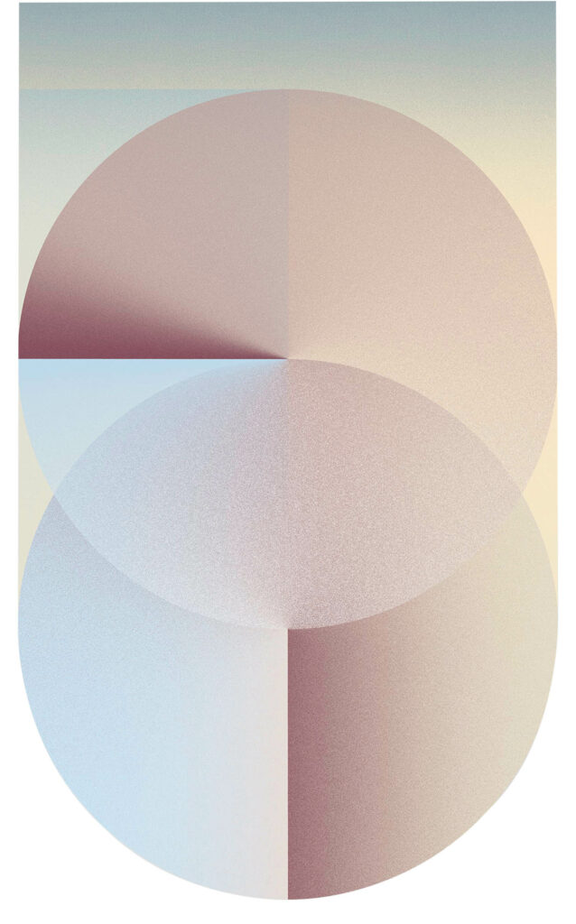 蓝沙圆形Golnar Roshan和RubendelaRive框