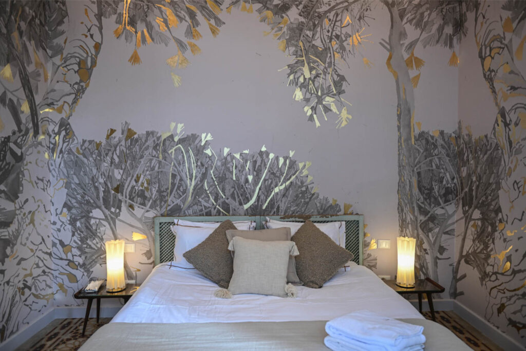 豪华客房 白花墙覆盖贝特塔摩那