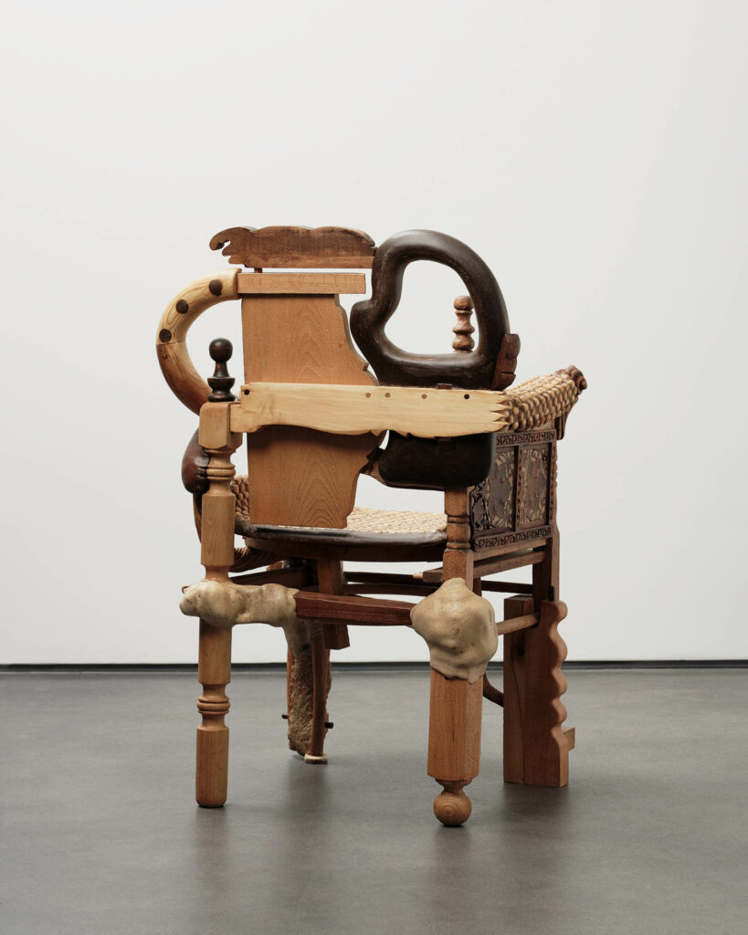 内部点火阶段轮椅由各种木头制成