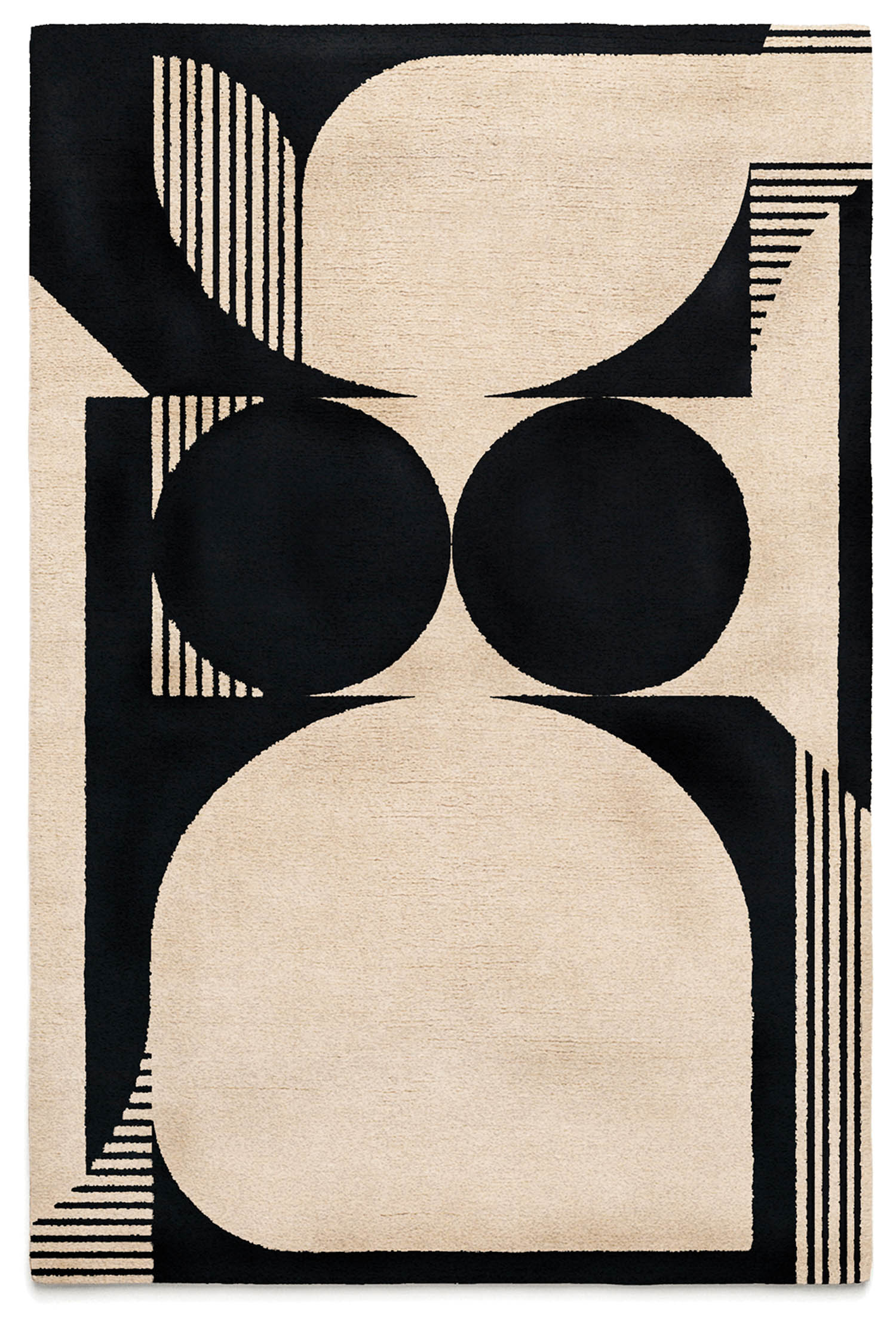 眼神闪亮 由抽象形状搭建的地毯