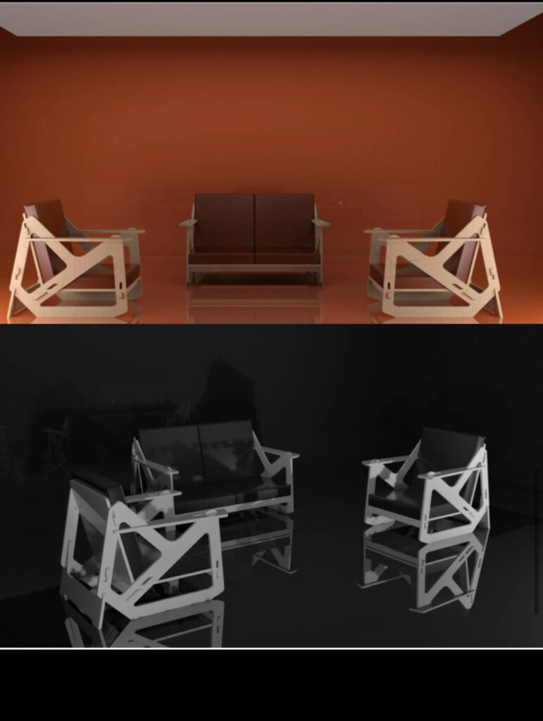 变换平面家具Deoye Bammeke