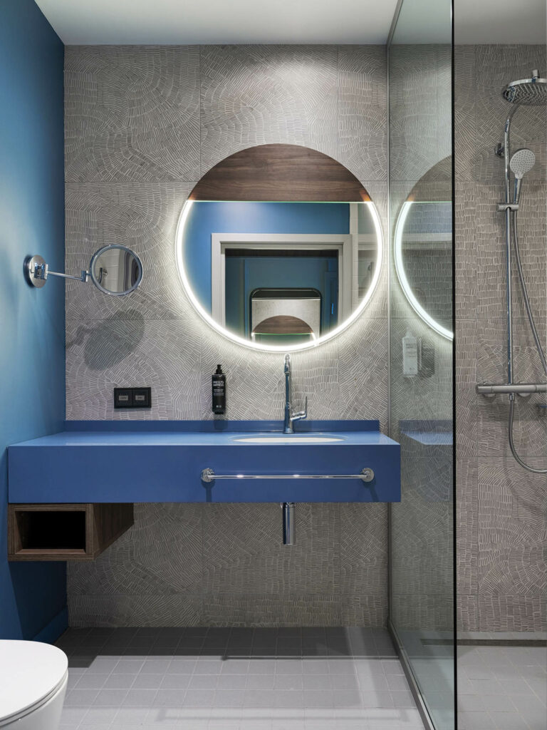 客房墙牌绘制手绘化石图