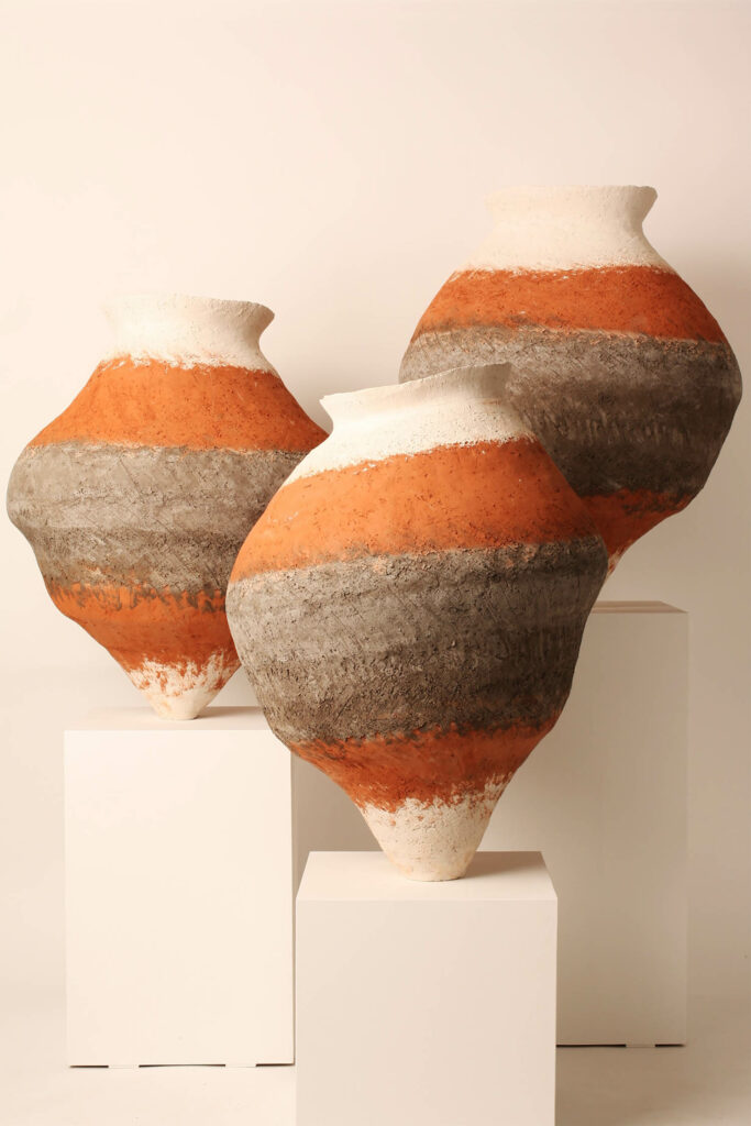 空虚形式橙色和棕色由Abraham Creative Studio为Isola