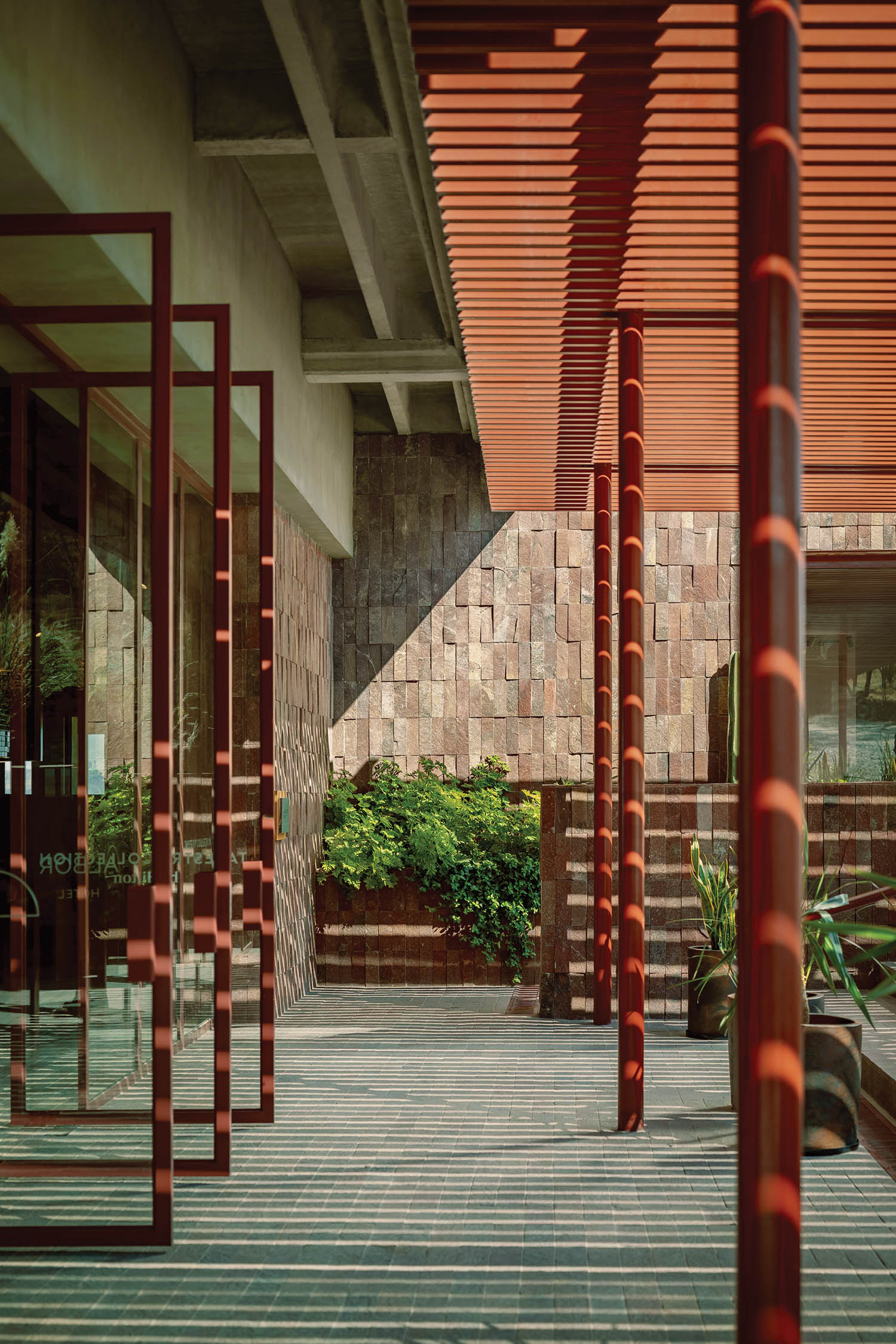 红雕元素墨西哥酒店院