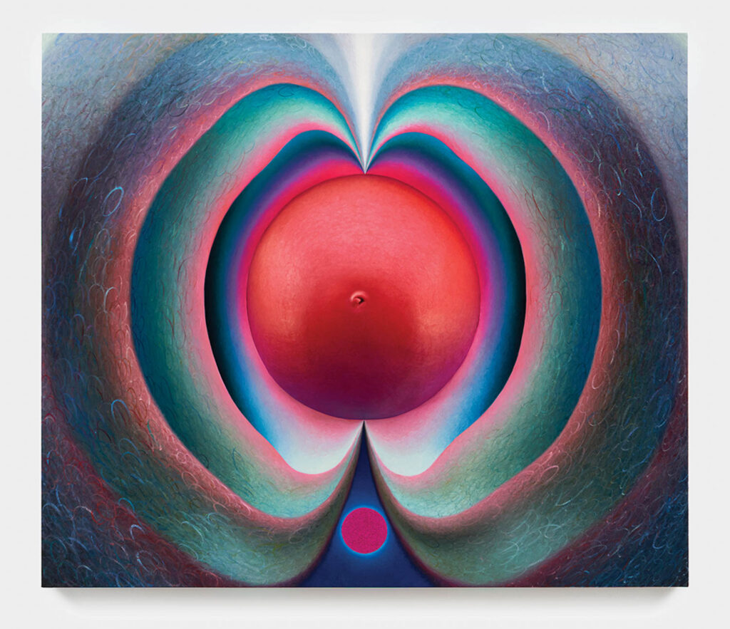 中间红色Ob图像环绕