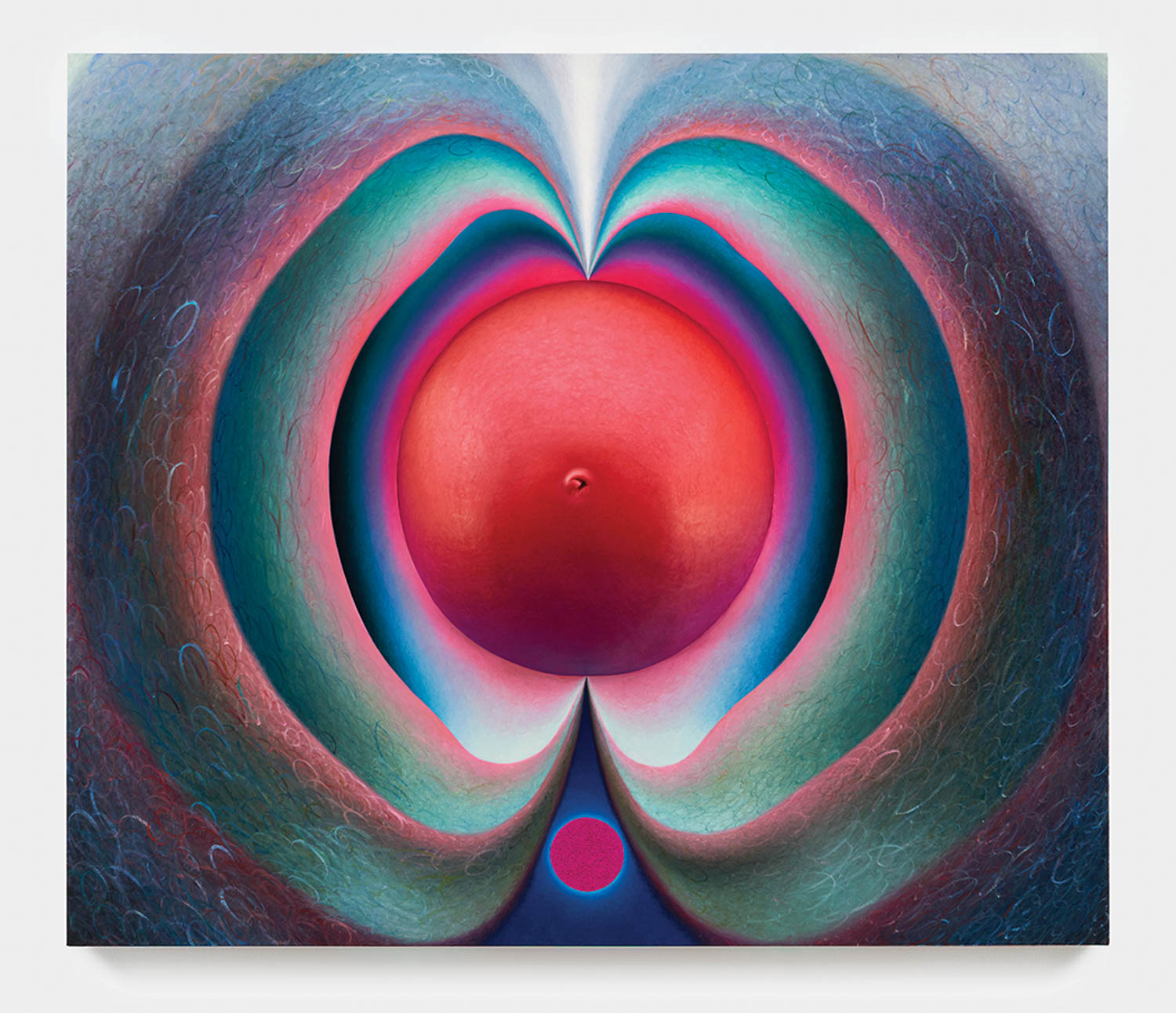 中间红色Ob图像环绕