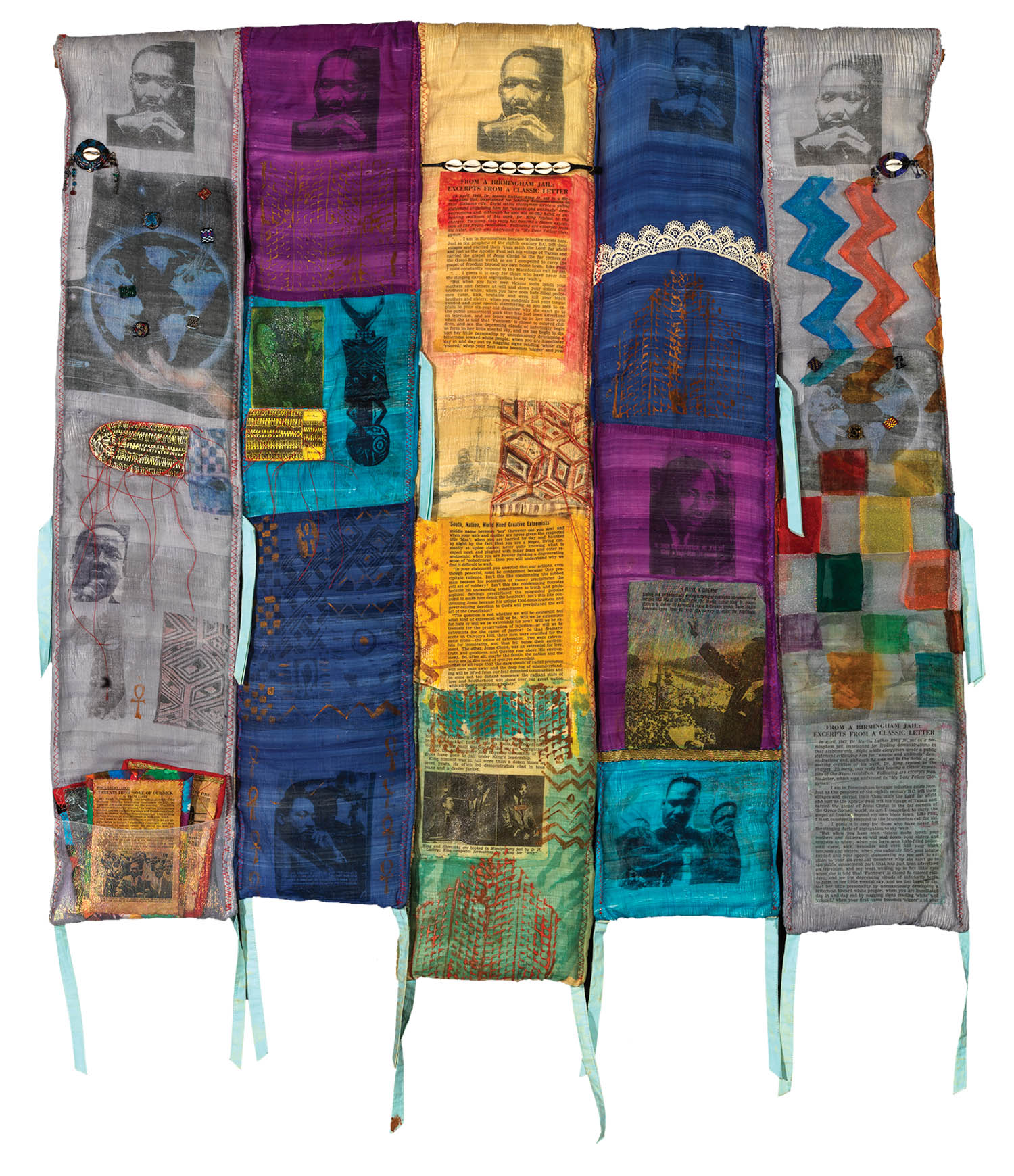 多色封装MLK演讲报图片