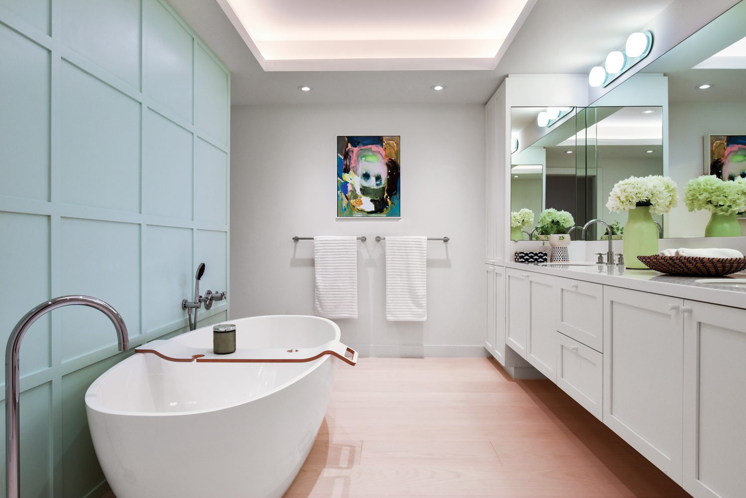 初级卫生间网格式磨坊回声Menghan Qi香蕉旅行者挂在远墙上