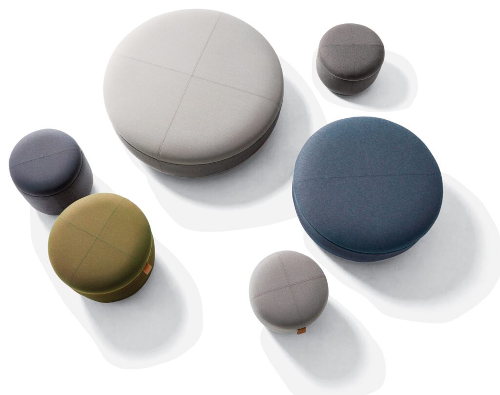 LW聚用聚氨酯泡沫和棉织物Okamura