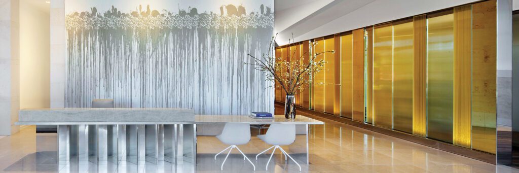 当代宾馆前台设计 Lauren Rottet