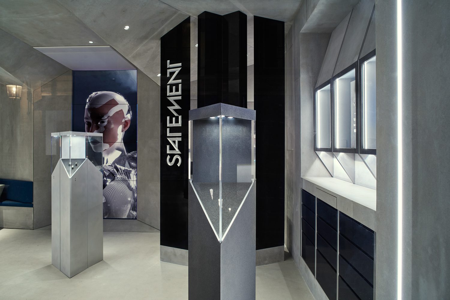 内部嵌入角化混凝土板 以适当面貌显示照片由Quentin Lacombe制作