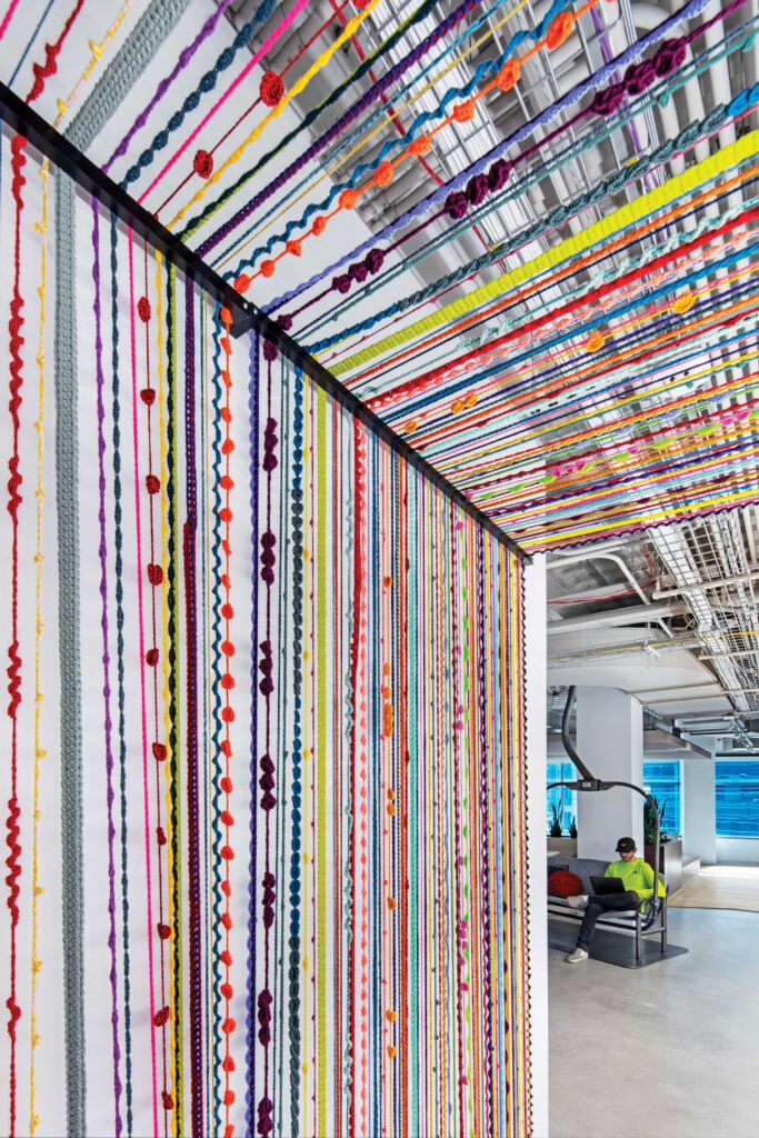 女士花式工作社编织智能双向通道