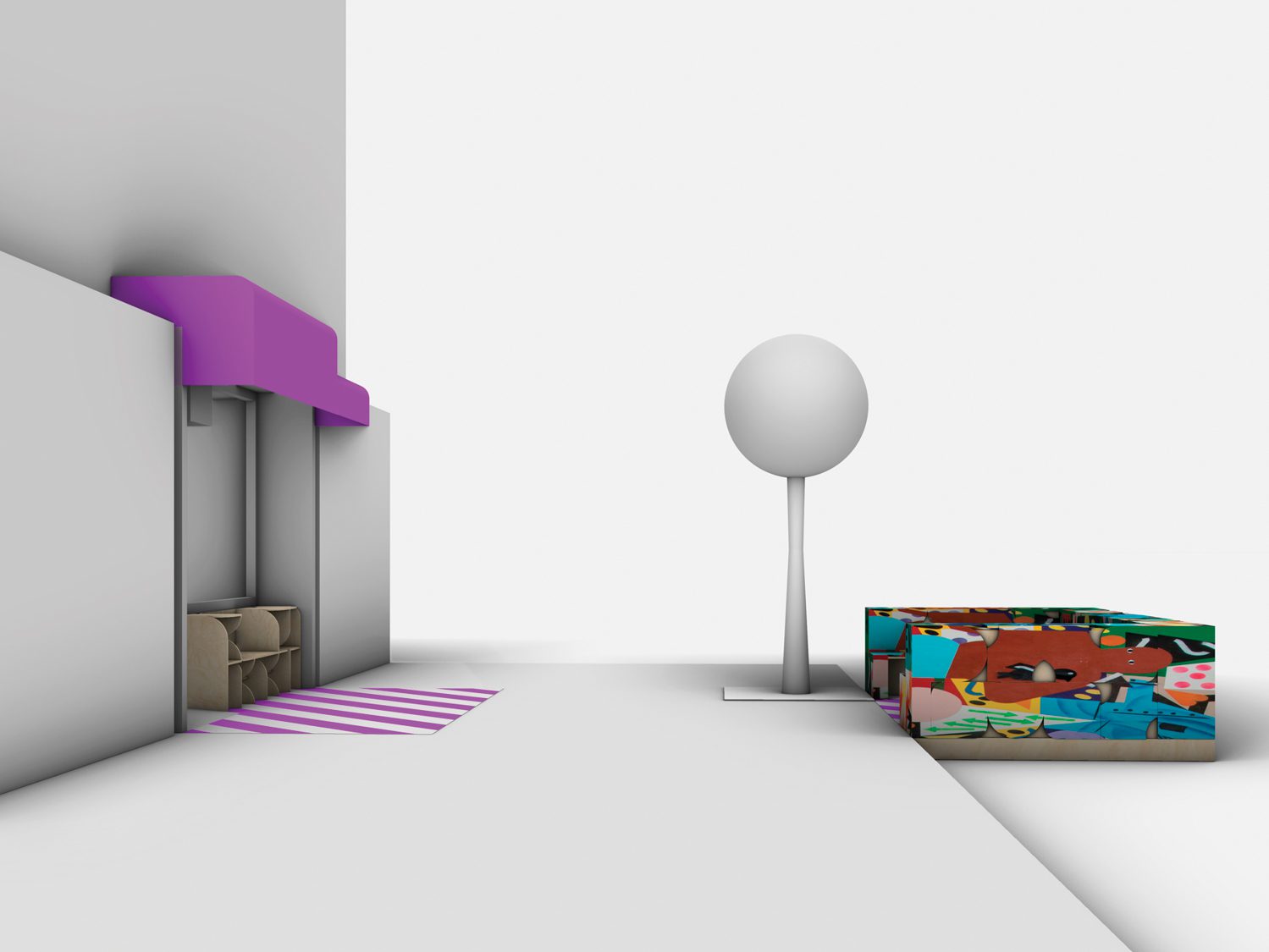 华盛顿高地书店拟户外座