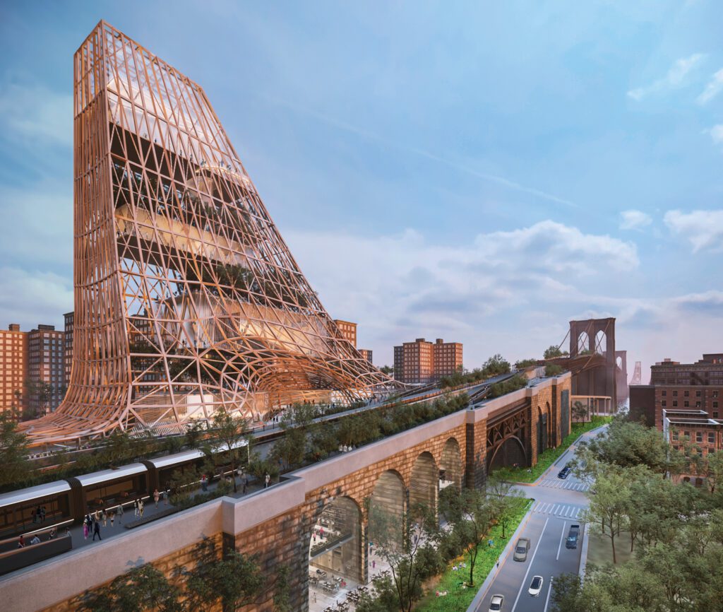 DXAStudio项目商业大桥:通向平衡之路,BrooklynBridge图像DXA Studio