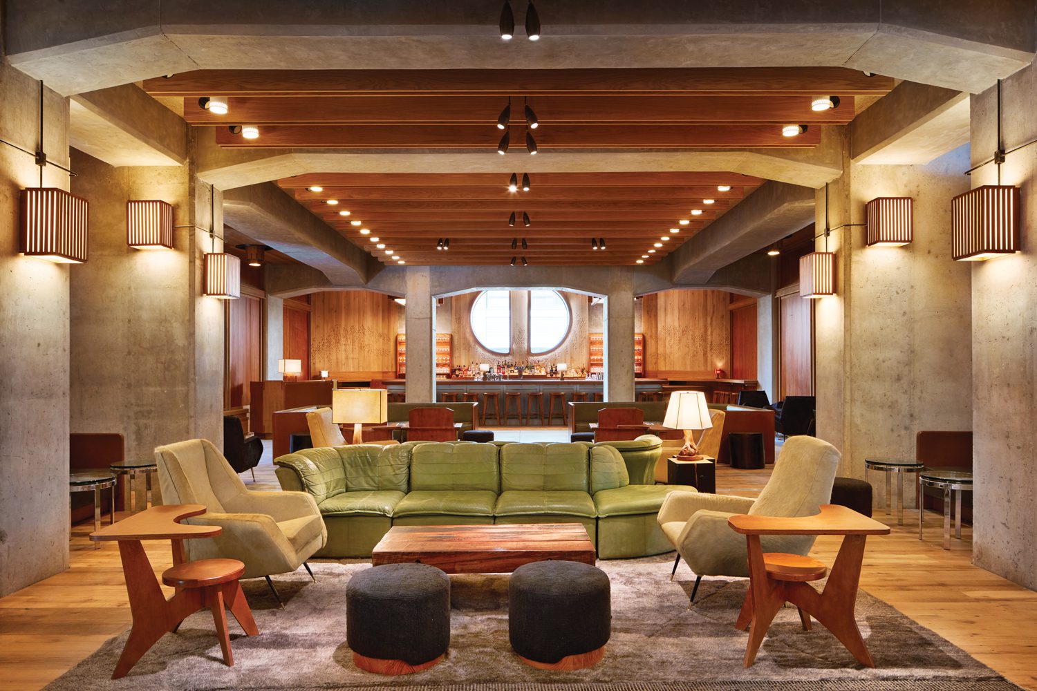 Ace Brooklyn宾馆由Roman和Williams和Stonehill Taylor组成