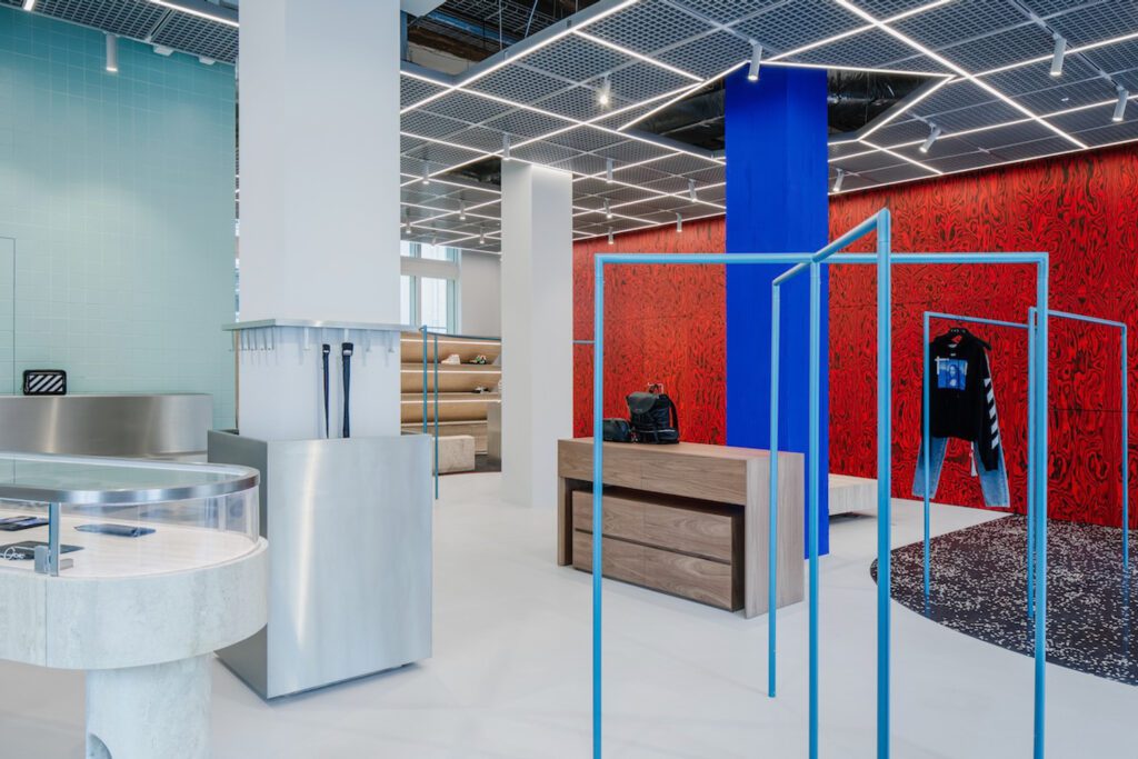 白外新龙头商店由AMO设计 OMA智库由Rem Koolhaas创建