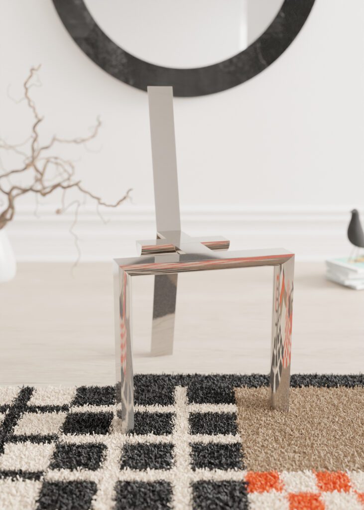 Will Choui打磨不锈钢轮椅