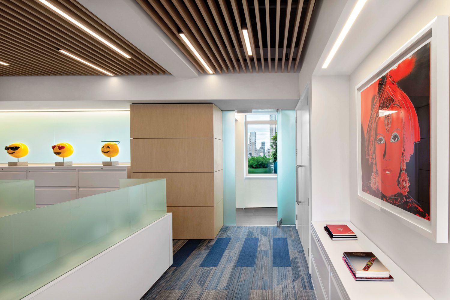 多色尼龙地毯图案 Matthew LaPenta表情雕刻 Andy Warhol丝绸屏幕