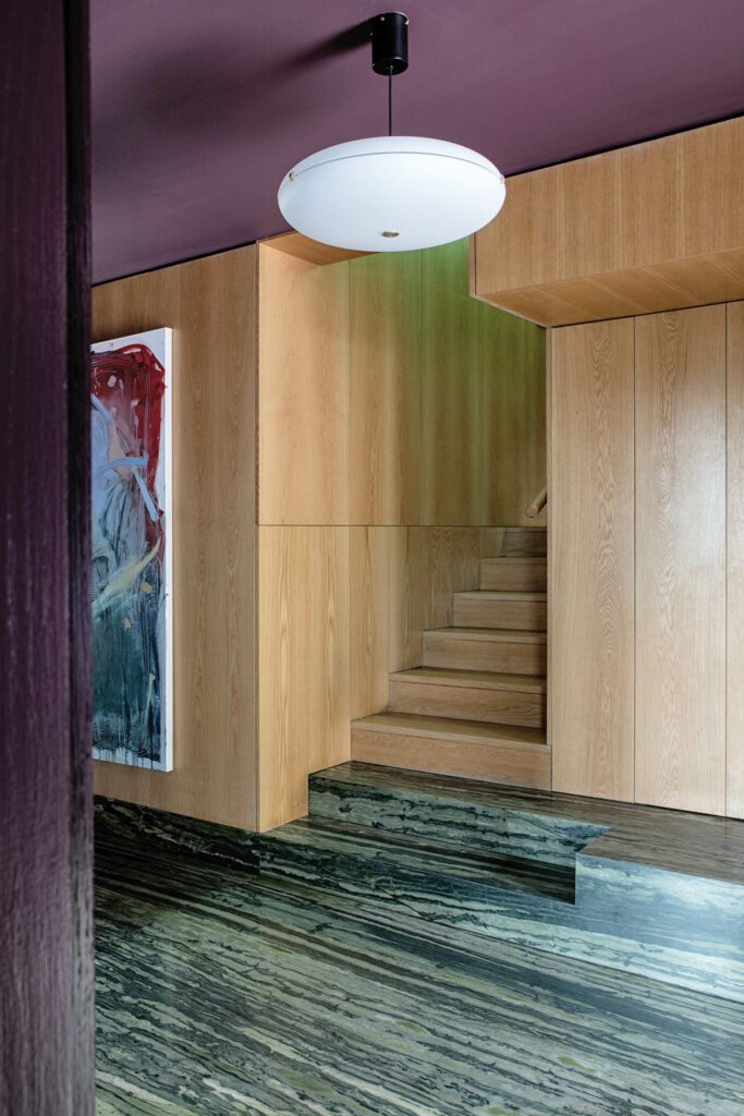 橡树楼梯加结入口大厅