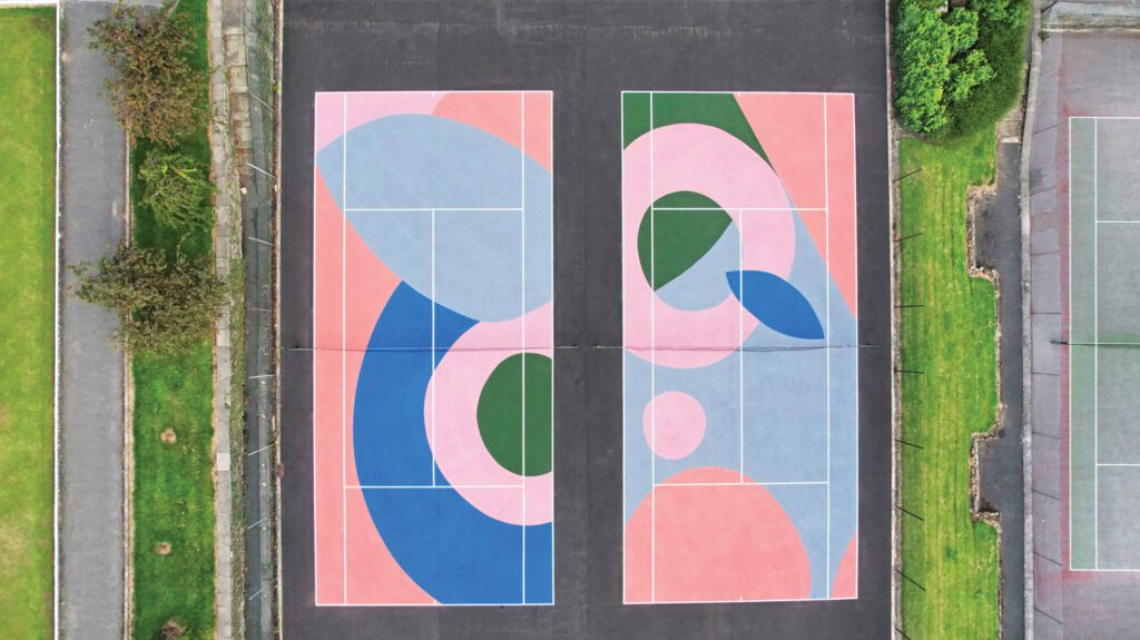 布拉德福德Northcliffe公园网球场头版设计