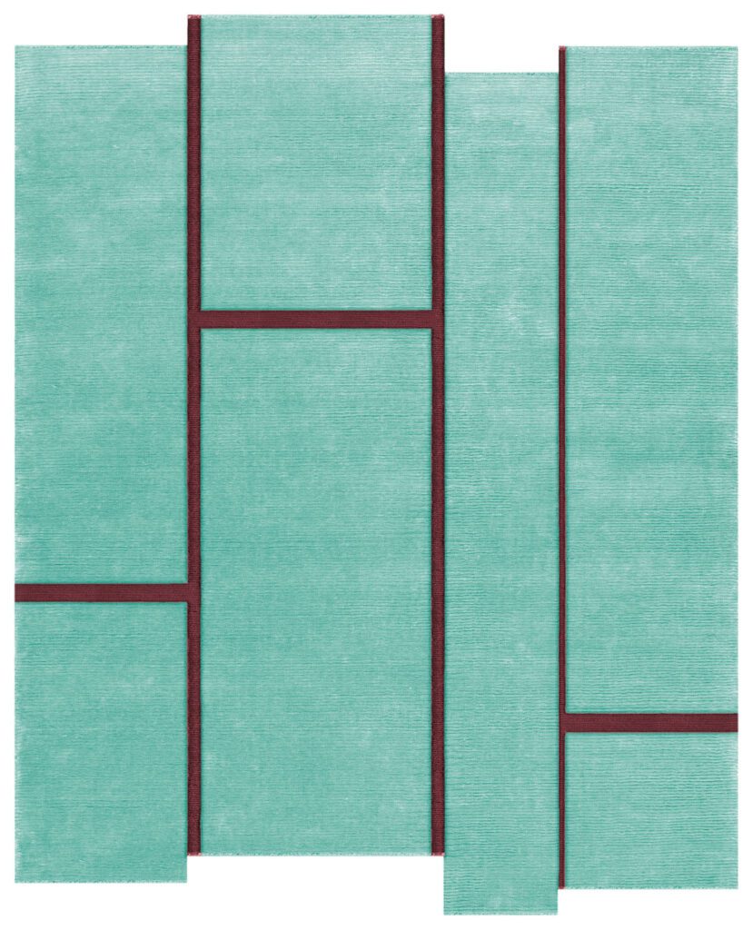 浅薄/棕色,Amini地毯 ElisaOssino