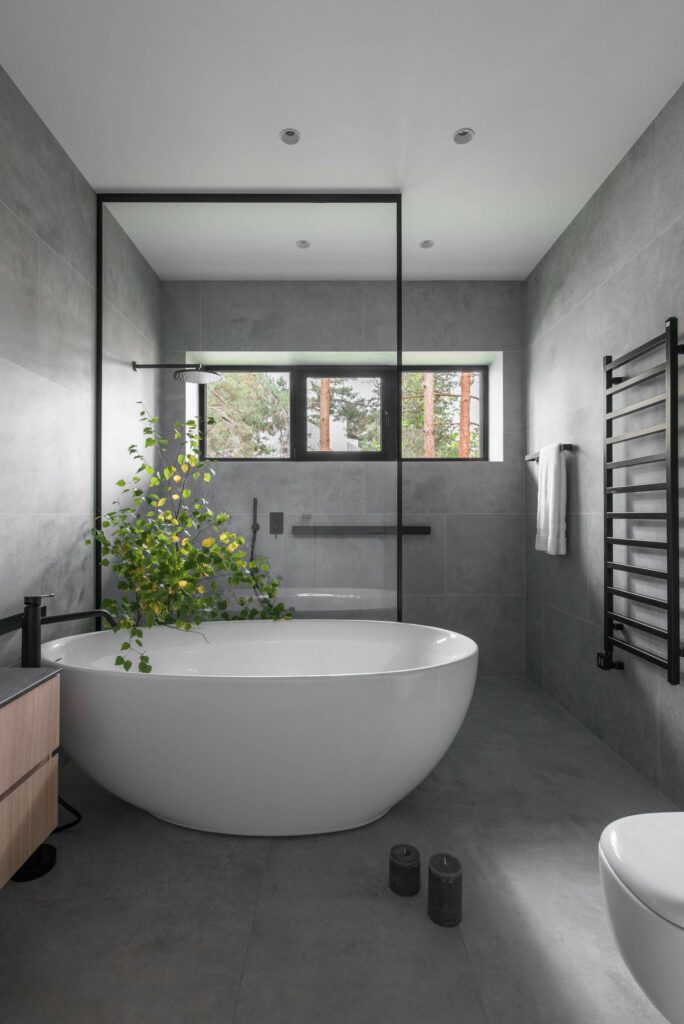 儿童卫生间自定义玻璃分区