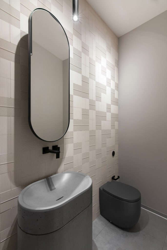 客房墙瓦由Guglielmo Poletti设计