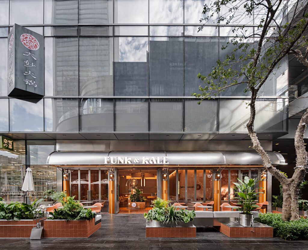 设计师创建室内室外座区