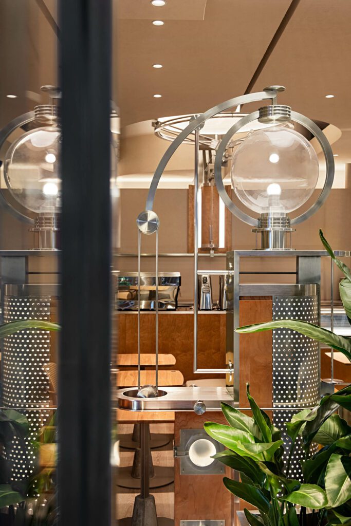 唯一点灯装置帮助餐厅创建特殊宁静