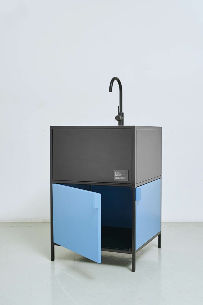 自由站立蓝灰槽