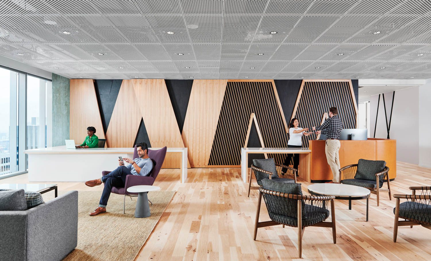 Perkins&Will设计大堂垃圾管理