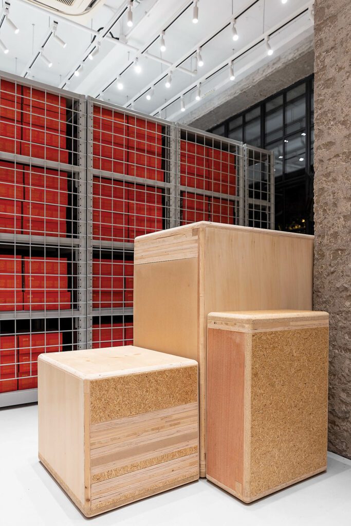 本地胶合盒组成Schemata架构师Schemata上海Camper销售点