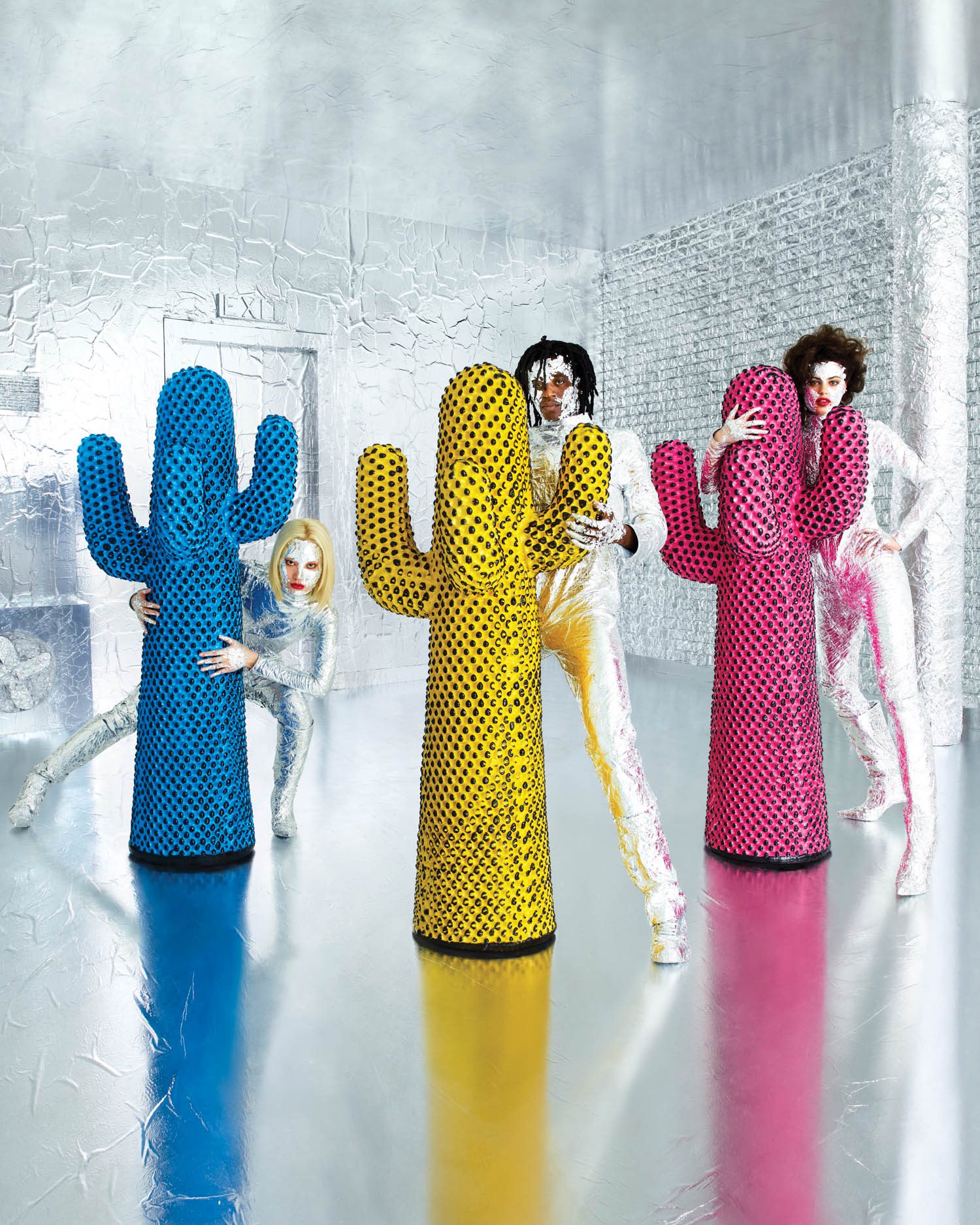 Andy蓝黄和PinkCacti