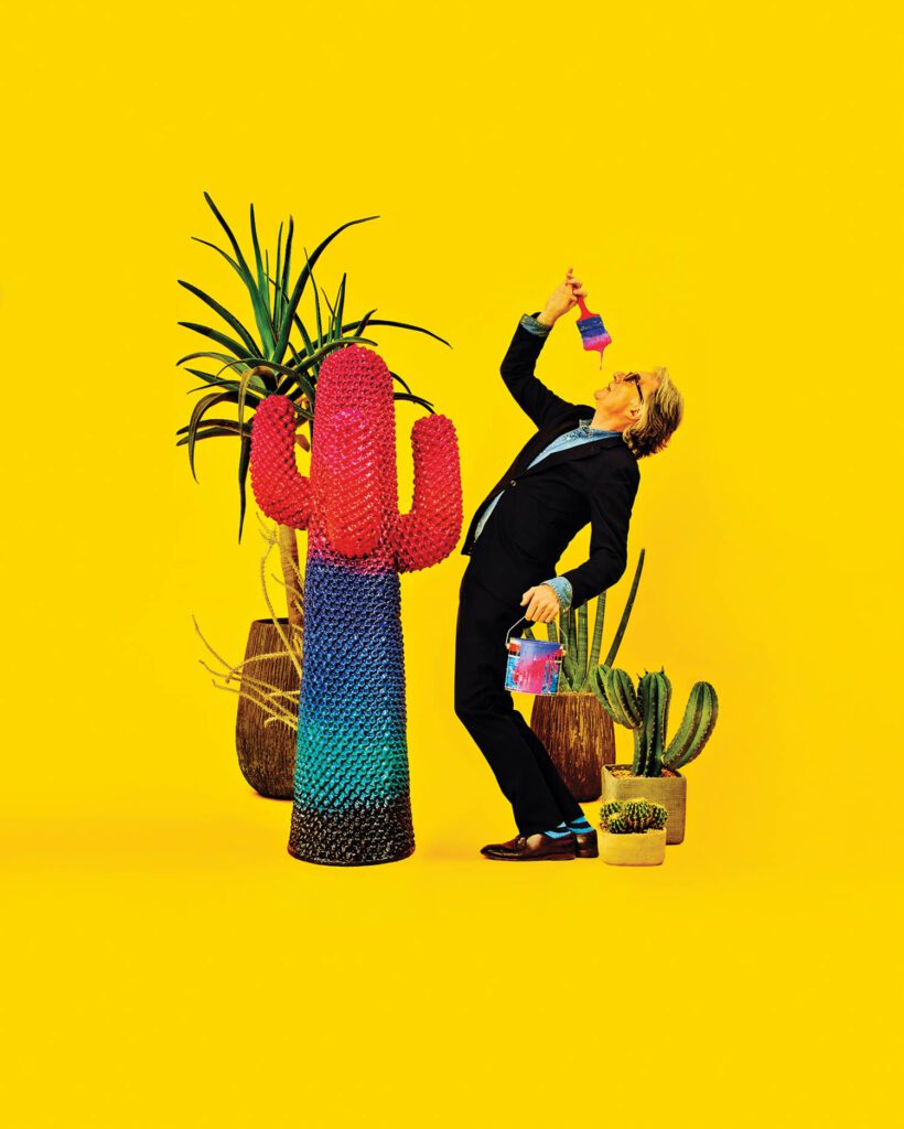 人旁边唱蓝红仙人掌